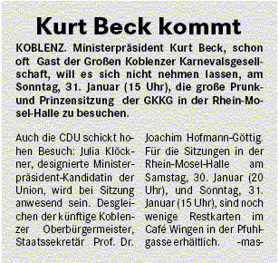 Lokalanzeiger 27.1.2010, S. 6 Beck-home Lokalanzeiger 27.1.2010, S. 6 Beck-home