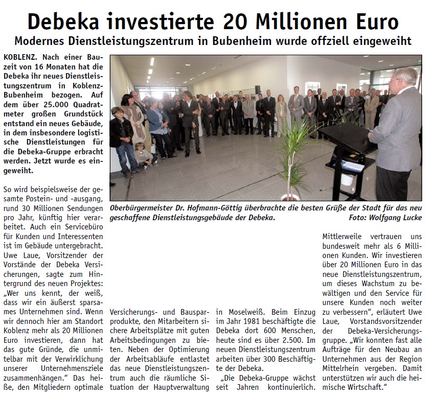 koerl 10.9.2010, S.2 Debeka home