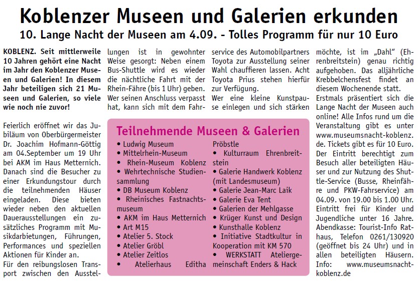 koerl 3.9.2010, S.6,-museen2