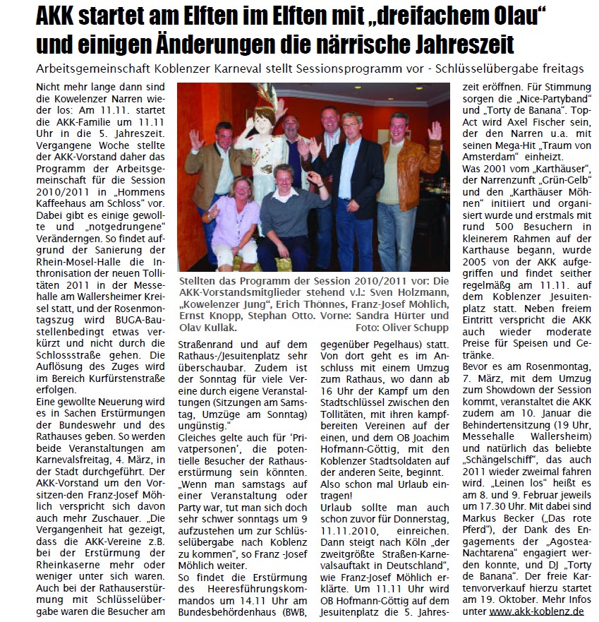 karthäuser 10-2010, S.31Karneval