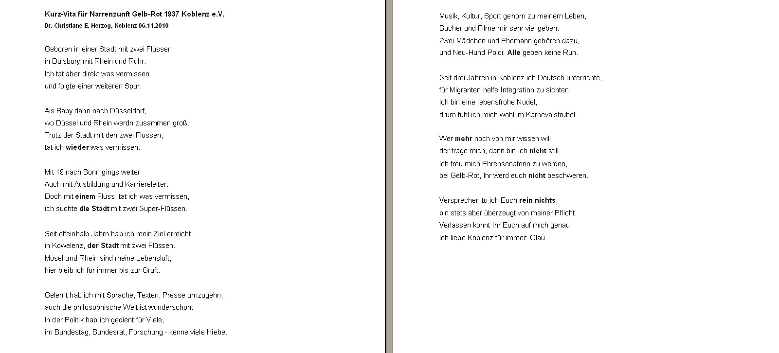 HP vita ch 6.11.2010 Karneval