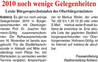 ba 13.11.2010, S.3 SprechstundenShowDoc