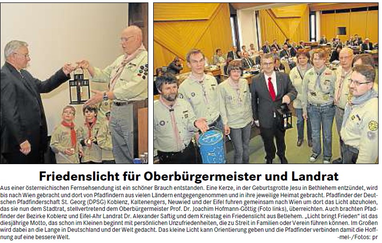 loka 22.12.2010, S. 7 Friedenslicht