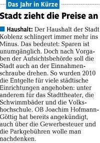 rz 30.12.2010, S.18 Gebühren