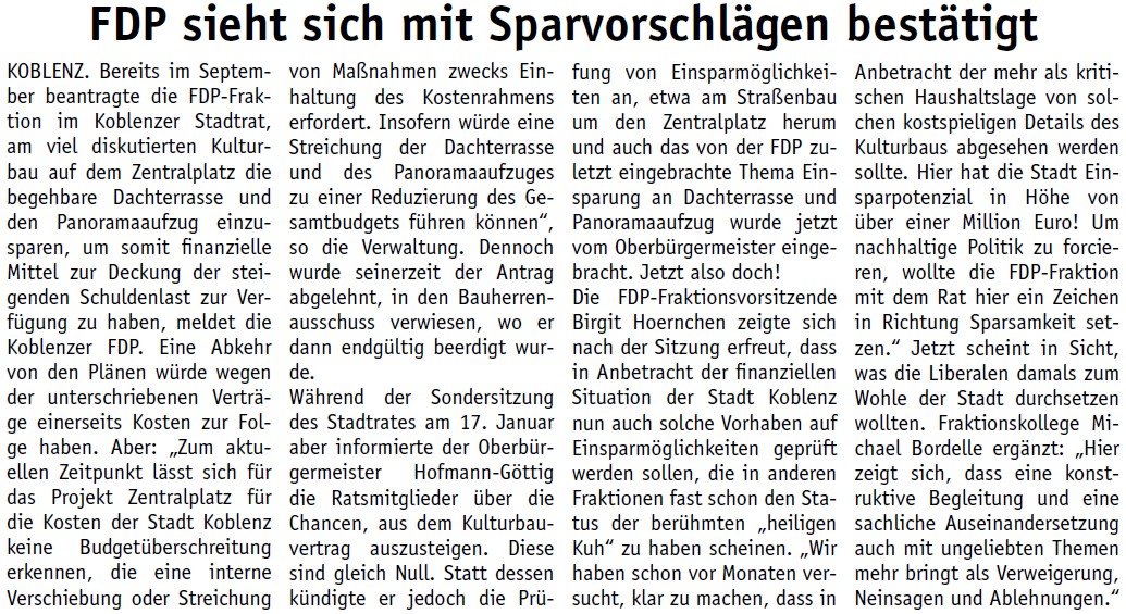 Koerl 21.1.2011, S.4 FDP