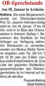 ba 15,1,2911, S,3 SprechstundeShowDoc