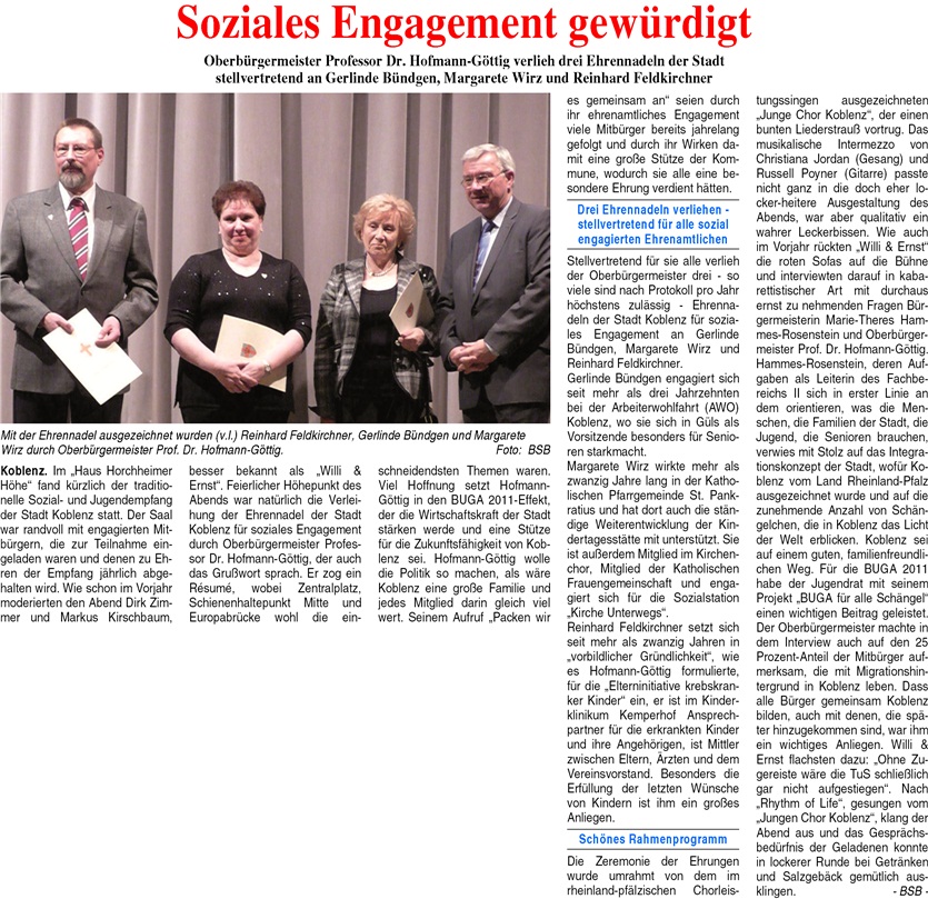 ba 22.1.2011, S.6 Ehrenamt-ShowDoc