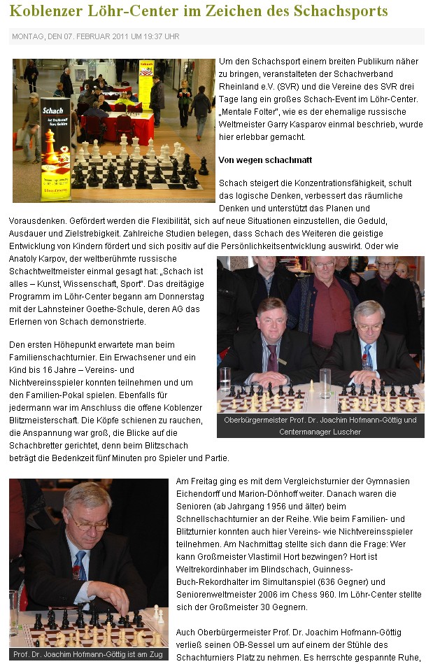 Rheinregion 7.11.2011 Schach 1