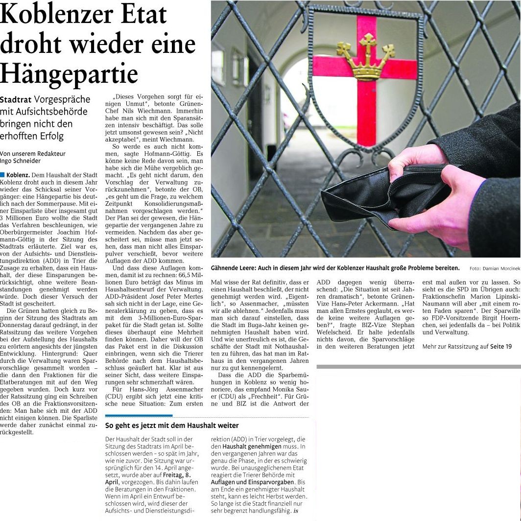 rz 12.2.2011, S.17 neu Haushalt4a5fadad750c58946e45790f99ae191b