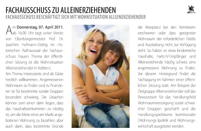 Next 4-2011, S. 16 Alleinerziehende