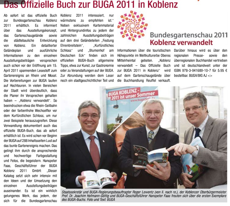 big april 2011, S.39 Bugabuch