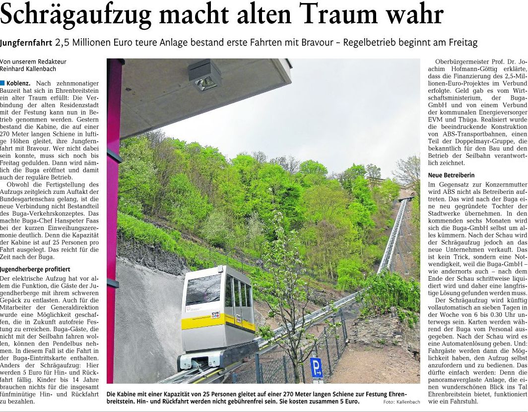 rz 13.4.2011, S. 17 Schrägaufzug4b78ae82e25808b5c261ee2841cb3720