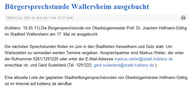 rem 10.5.2011, Wallersheim