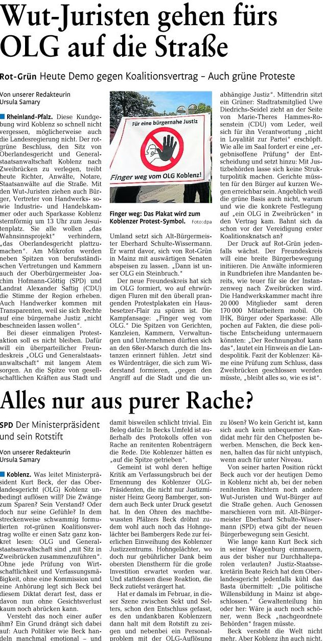 rz 13.5.2011, S. 2 Demo OLG8df833ca0b3c85aa4ac60ba930e89d8f