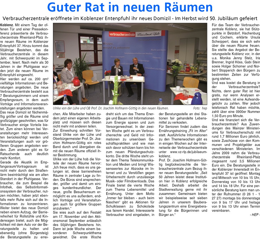 ba 11.6.2011, S. 20 VerbraucherzentzentraleShowDoc