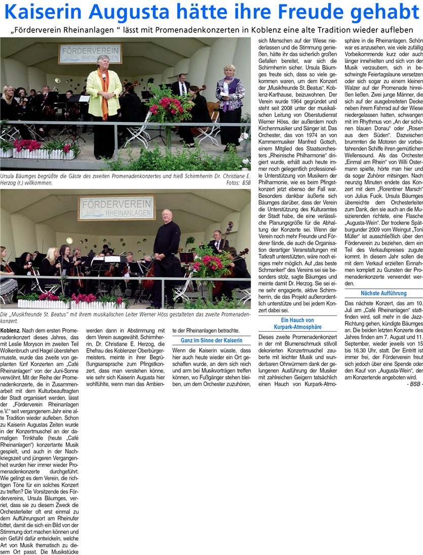 ba 18.6.2011, S. 15 PromendaenkonzertShowDoc