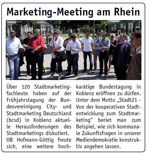 koerl 3.6.2011, S.4 Marketing