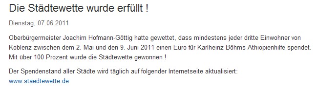 koerl 7.56.2011 Wette geschaftt