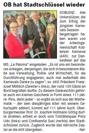 loka 1.6.2011, S. 3 Stadtschlüssel