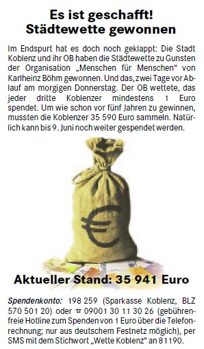 loka 8.6.2011, S. 1 Wette