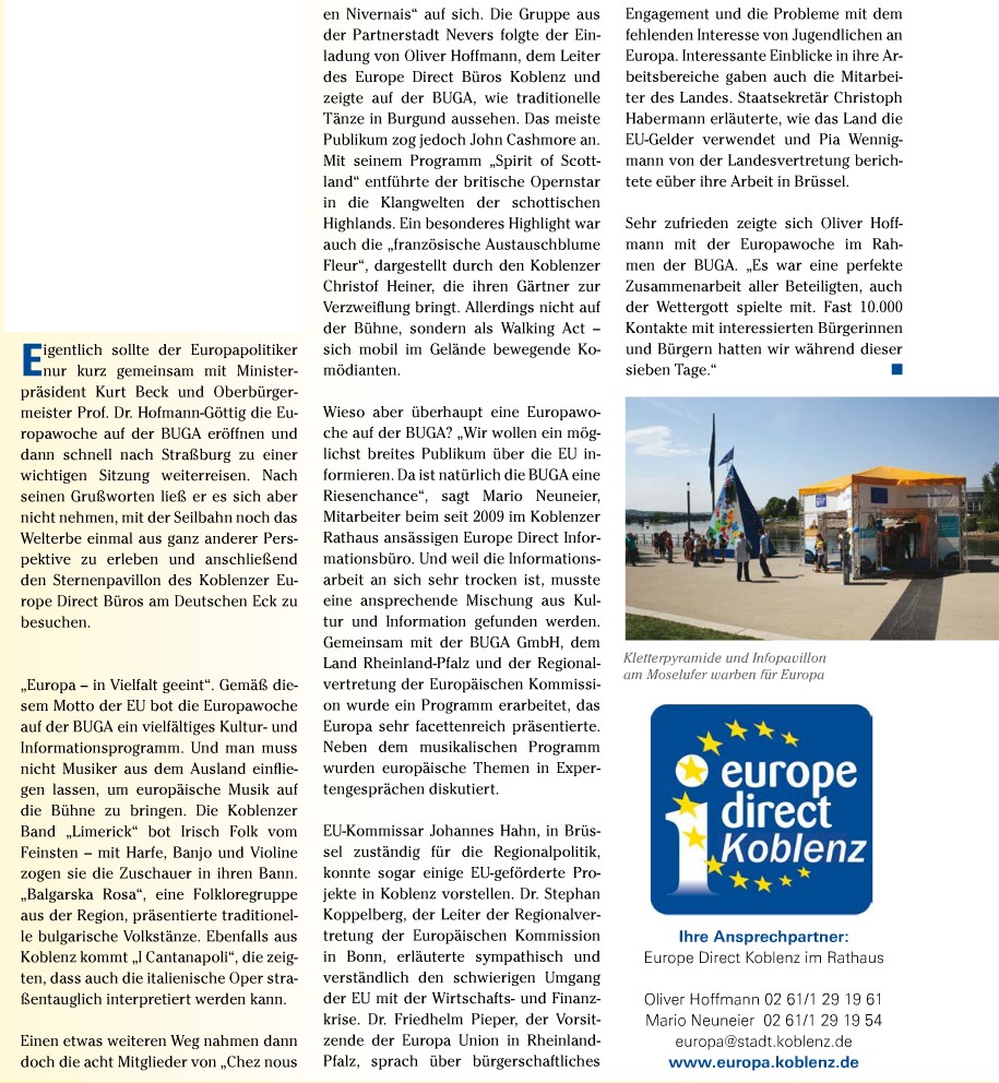 top magazin sommer 2011, S. 144-2 Europa