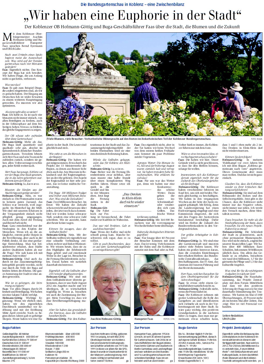 GA BN 15.8.2011, S. 3 BuGa