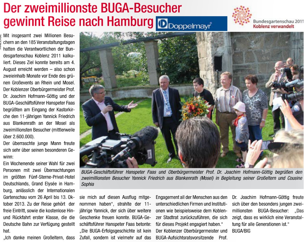 BIG 9-2011, S. 12-2 Mio Besucher