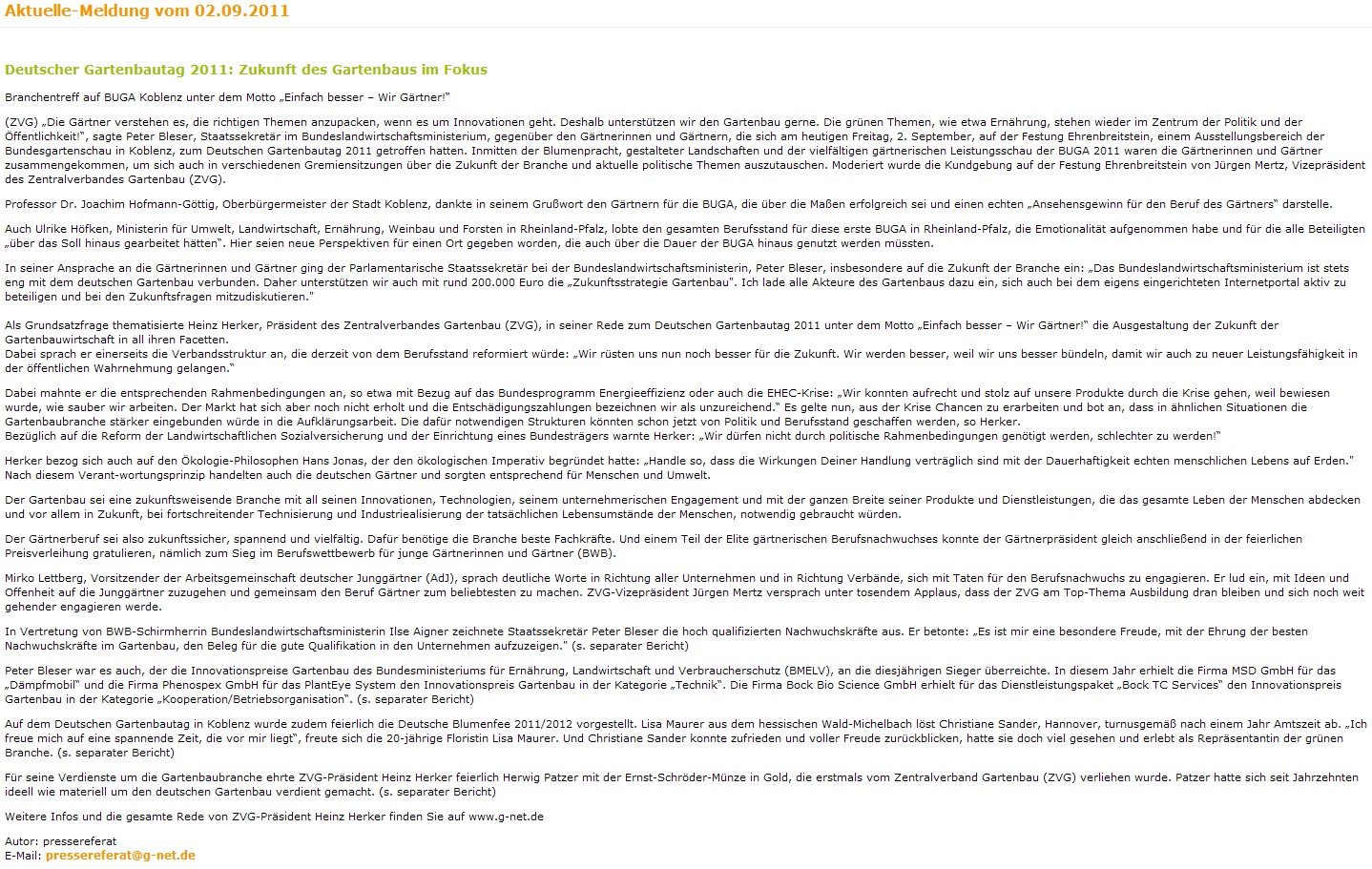 Zentralverband 2.9.2011