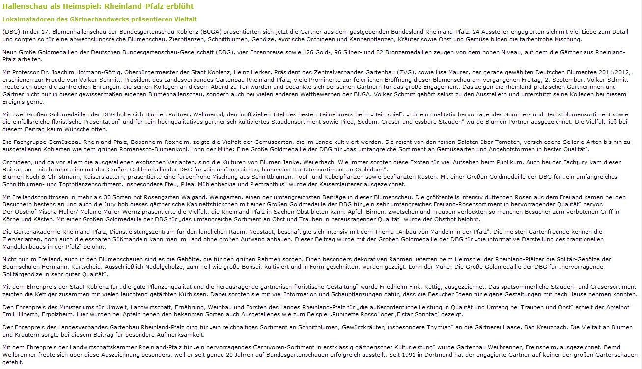 Zentralverband Nr. 36 8.9.2011