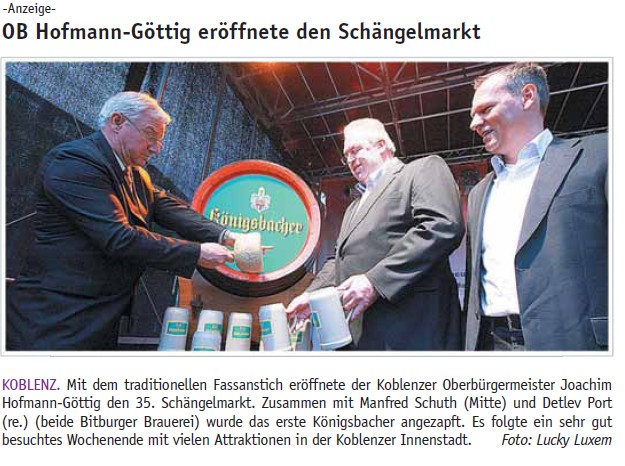 koerl 23.9.2011, S. 14 Schängelm