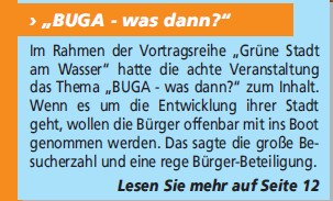 ba 26.11.2011, S. 1 zu S.12 Buga was nun