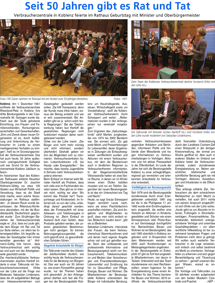 ba 26.11.2011, S. 26 VerbraucherzentraleShowDoc