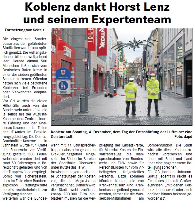 loka 7.12.2011, S. 3 Bombe fortsetzung