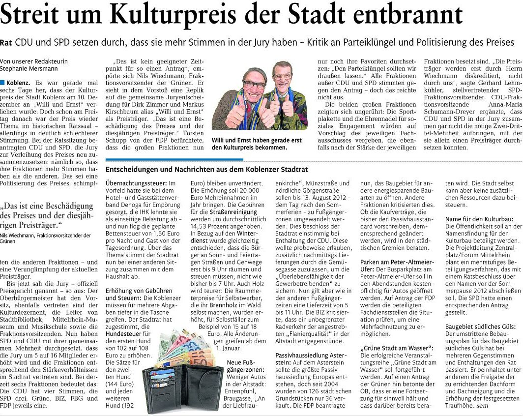 rz 19.12.2011, S. 13 Kulturpreis6d1b52c074c0b5db2dc5dded19654b8d