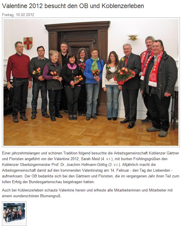 koerl 10.2.2012, Valentine