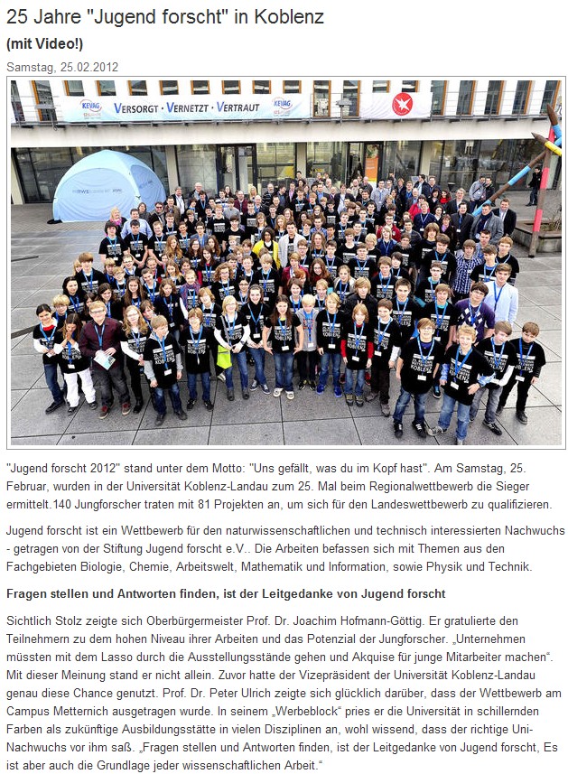 koerl 25.2.2012, Jugend forscht 1