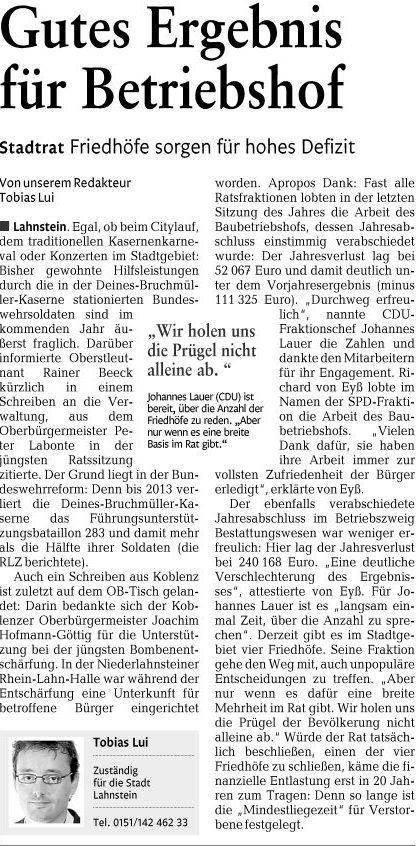 rz rhein-Lahn bad ems 22.12.2011, S. 21 betriebshof3840bdb4027bca0b32be5c378c258a55