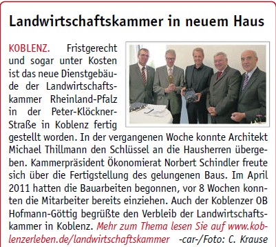 koerl 8.6.2012, S. 2 Landwirtschaftskammer