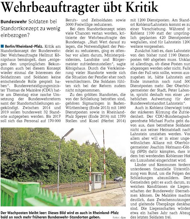 rz 14.6.2012, S. 4 Wehrbeauftragtera6ddf77406e1e68227299f44bd4bea58