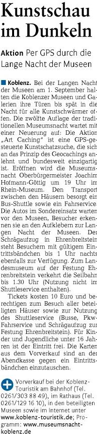 rz 27.8.2012, S. 17 Museenf690837c8dd2fc5e057d6b9ed4fb4238