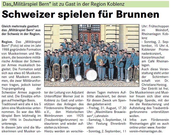 suso 26.8.2012, S. 6 Promenadenkonzert