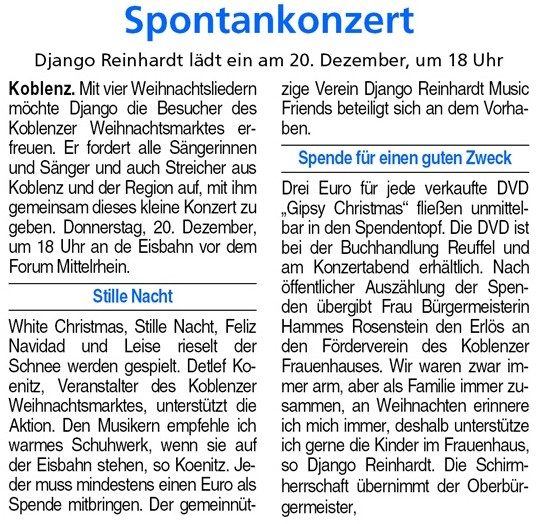 ba 15.12.2012, S. 23 Django Sportkonzert