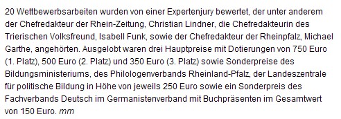 rz online, 10.12.2012, Literatur 3