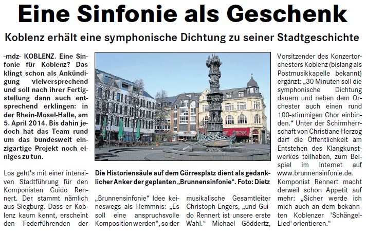 loka 16.1.2013, S. 1 Sinfonie