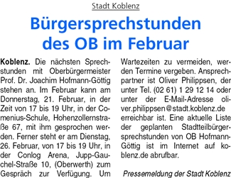 ba 9.2.2013, S. 45,BürgersprechstundeEPaperImage