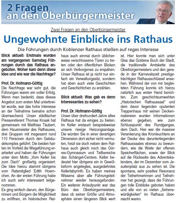 ba 1.6.2013, S. 3 Interview