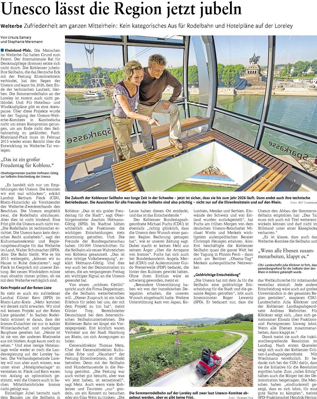 rz 20.6.2013, S. 3 Seilbahn jubel3897ce740e6d0675