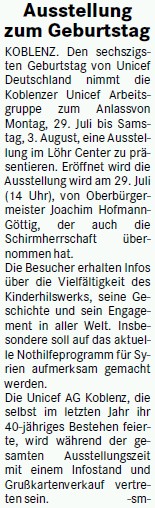 loka 24.7.2013, S. 8 Unicef