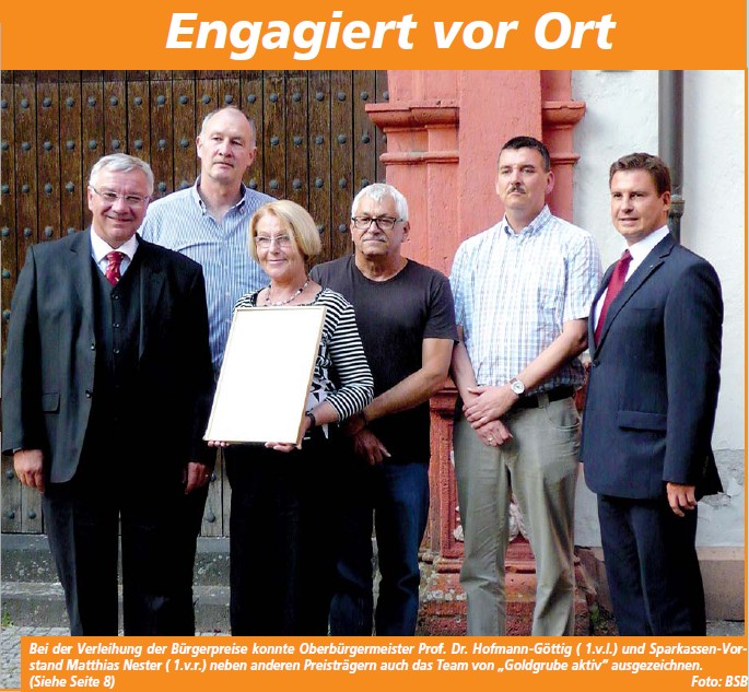 ba 24.8.2013, S. q Bürgerpreis