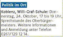 rz 25.10.2013, S. 12 Sprechstunde